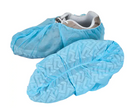 Disposable Shoe Covers Anti-Slip Polypropylene, X-Large, Blue - Pack of 100 (SEC391)