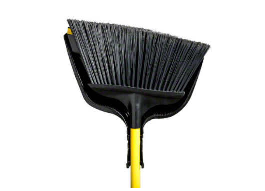 Hurcules - Industrial Grade Angle Broom & Dust Pan 14"