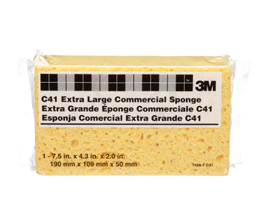 C41 - X-Large Commercial Sponge 7.5'' x 4.5"