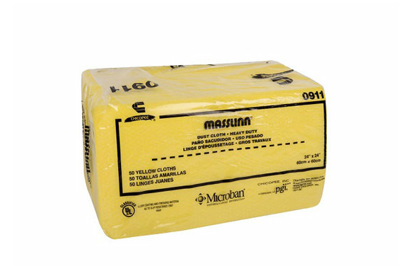 Masslinn® 0911 Heavy Duty Dust Cloths 24" x 24" (100-pack)