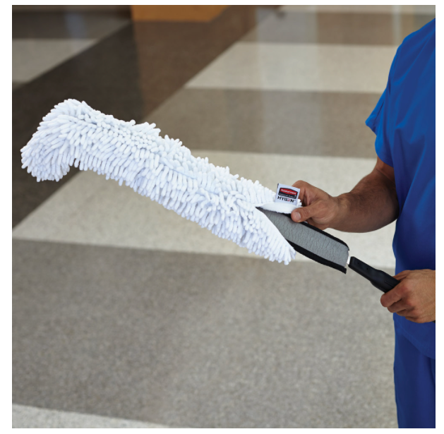 HYGEN™ Quick-Connect Flexi-Wand with Microfiber Dusting Sleeve 28.25"
