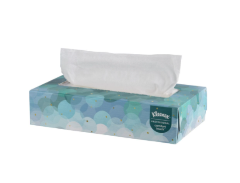 Kimberly-Clark Kleenex 21400 Lot de 36 boîtes de 100 mouchoirs pour le  visage Blanc 5,1 x 12,1 x 22,5 cm