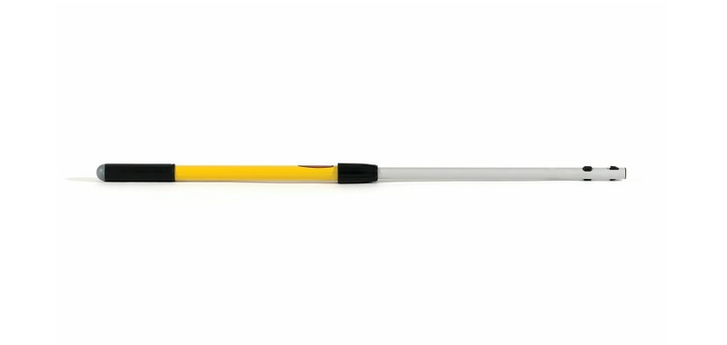 Hygen™ Quick-Connect Telescopic Aluminum Wet Mop Handle 20" - 40"