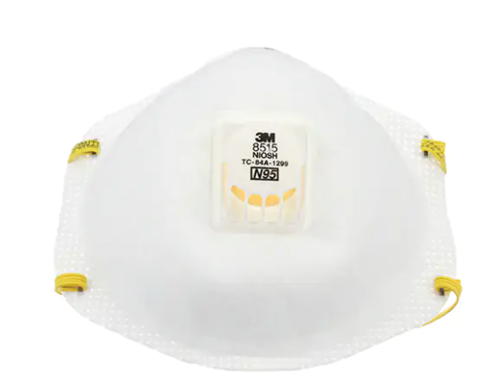N95 - 8515 Respirateurs à particules pour le soudage (10/boîte)
