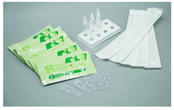 Kit de test rapide d'antigène Rapid Response® COVID-19 (paquet de 5)