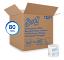 Scott® Essential™ 2-Ply Standard Roll Toilet Paper – 473 Sheets/Roll – 80 Rolls/Case (13217)