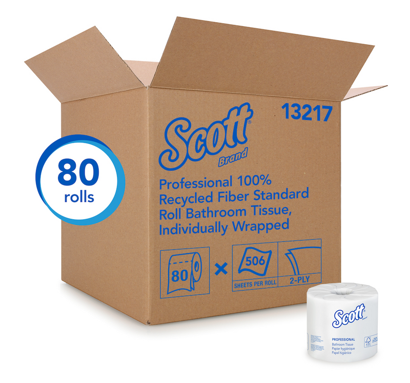 13217 Papier hygiénique standard Scott® Essential 506' (80/cs)