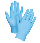 Gants en nitrile sans poudre bleu 4,5 mil - Grand (100/boîte)