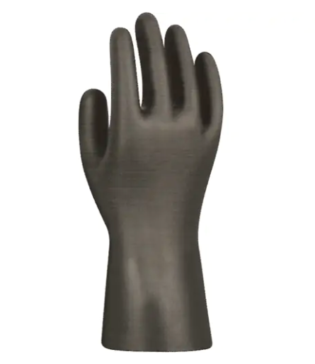 Nighthawk Defender™ Black Nitrile Gloves Powder-Free 6-Mil - Medium/8 (50/box)