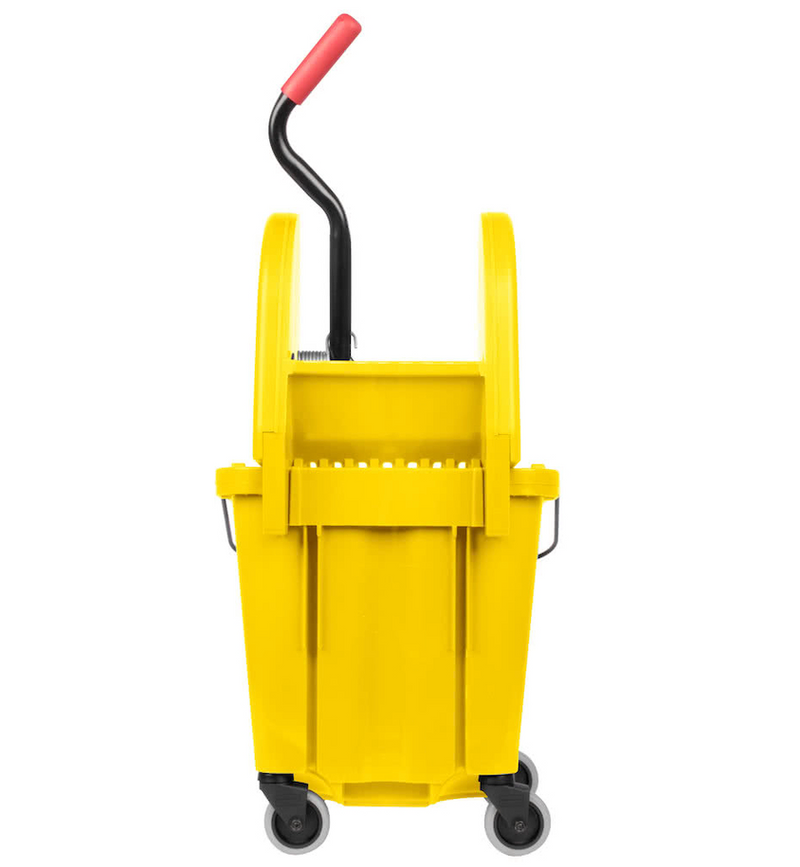 WaveBrake® - Mop Bucket and Wringer Down Press 33.1L - Yellow (35 Quart)