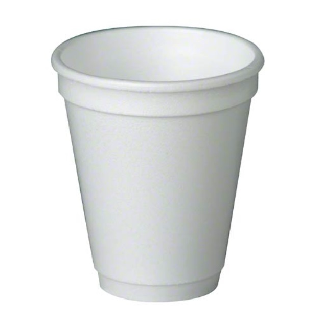 Foam Insulated Hot/Cold Cups - 8oz (1000/cs)
