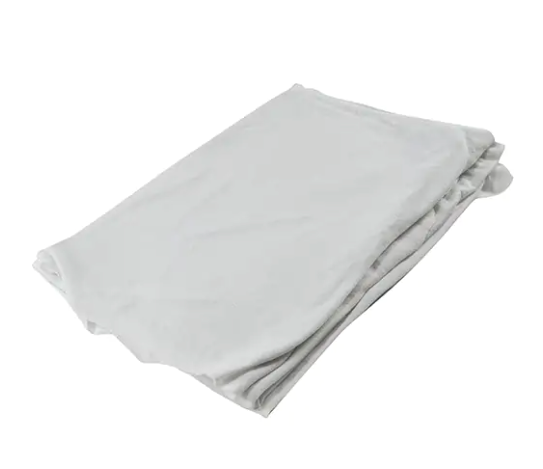 Chiffons d'essuyage en jersey de coton New Material - Blanc (20lbs)