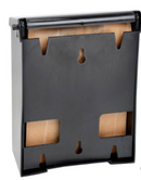 Récipient pour serviettes hygiéniques en plastique - Noir