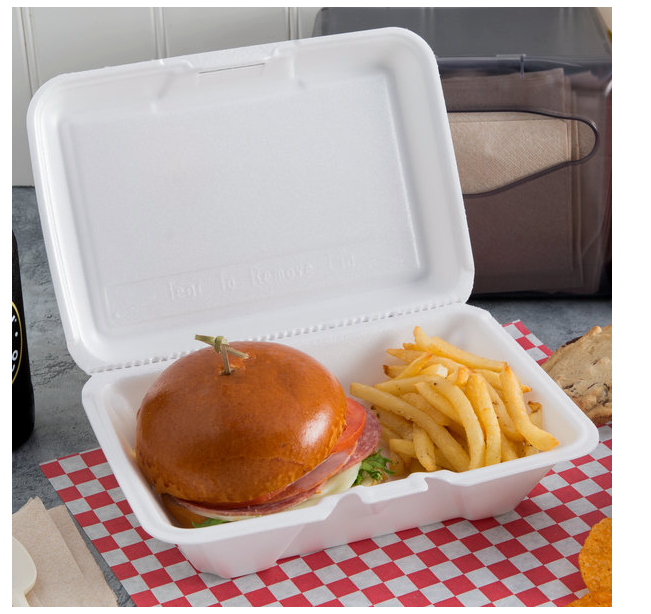 Performer® All Purpose Single Compartment Hinged Lid With Removable Lid (200/cs)