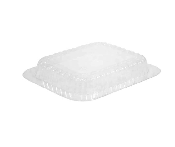 Clear Plastic Dome Lid 5.75" x 4.75" x 0.62" (500/cs)