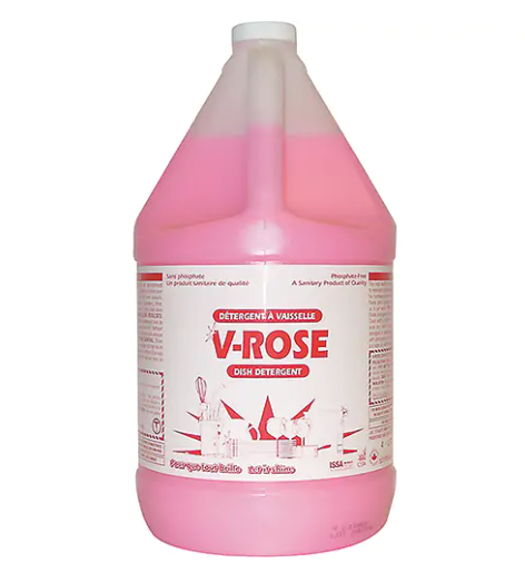 V-Rose Détergent Liquide Vaisselle 4L
