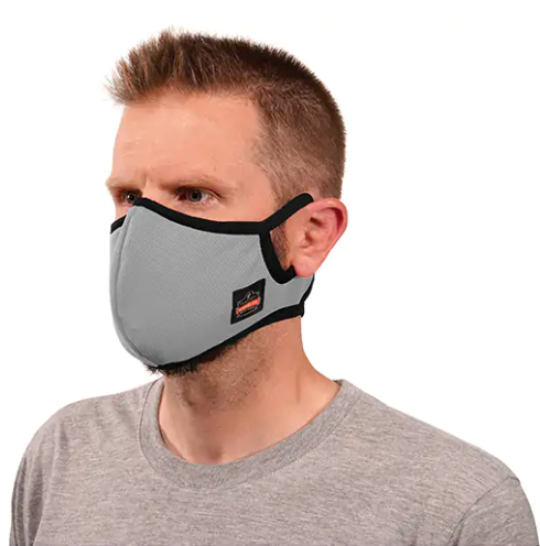 Skullerz® 8802F Masque de protection facial profilé avec filtre L/XL