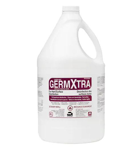 Désinfectant pour surfaces dures Germxtra - 1 min de temps de destruction (4L)
