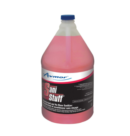 Sani Stuff - Concentrated No Rinse Quaternary Sanitizer (4L)