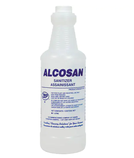 Désinfectant de surface Alcosan pour les installations de transformation des aliments (1L)