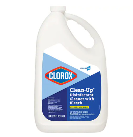 Clean-Up® - Nettoyant et désinfectant tout usage avec javellisant (3,78 L)