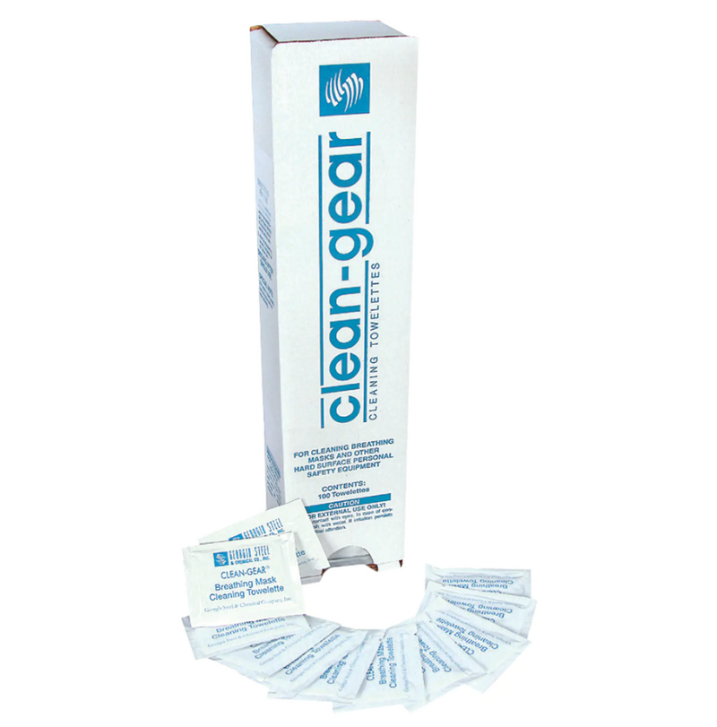 Respirator Cleaning Towelettes 8" x 5" (100ct)