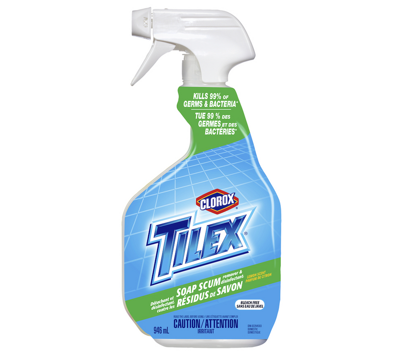 Tilex® - Nettoyant pour résidus de savon et vaporisateur désinfectant (946 ml)