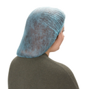 Pleated Bouffant Cap - Blue 21" (100/pkg)