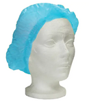 RONCO CARE™ 7024B Pleated Bouffant Cap - Blue 24" (1000/cs)