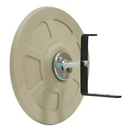 Miroir intérieur/extérieur avec support - Beige 12"