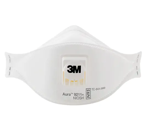 N95 - 9211+ Aura™ Particulate Respirators (10-Pack)