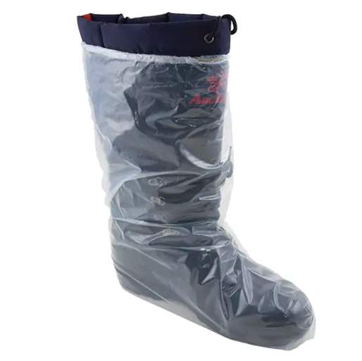 Couvre-chaussures en polyéthylène transparent 16" - 2X-Large (50-pqt)