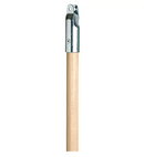 Break-Ezy Wooden Dust Mop Handle - Screw System (60")