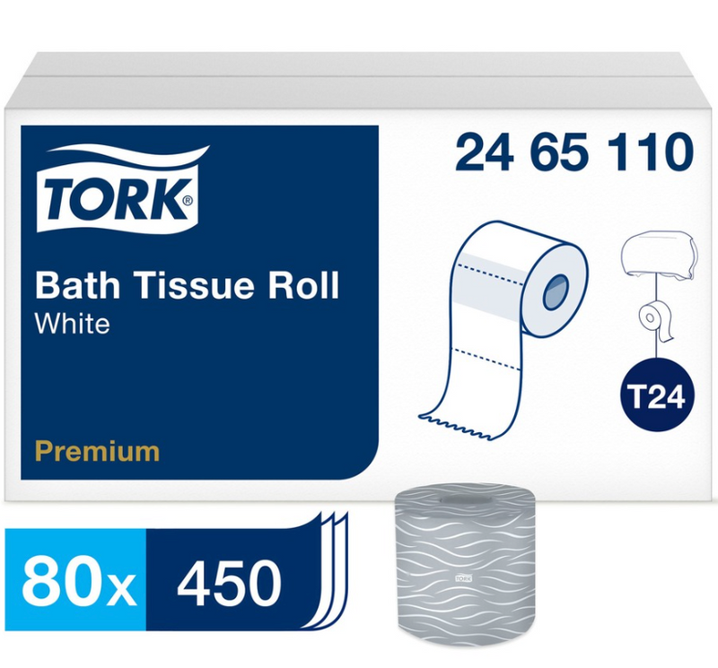 2465110 Premium Soft Bathroom Tissue 2-Ply (80 x 450s)