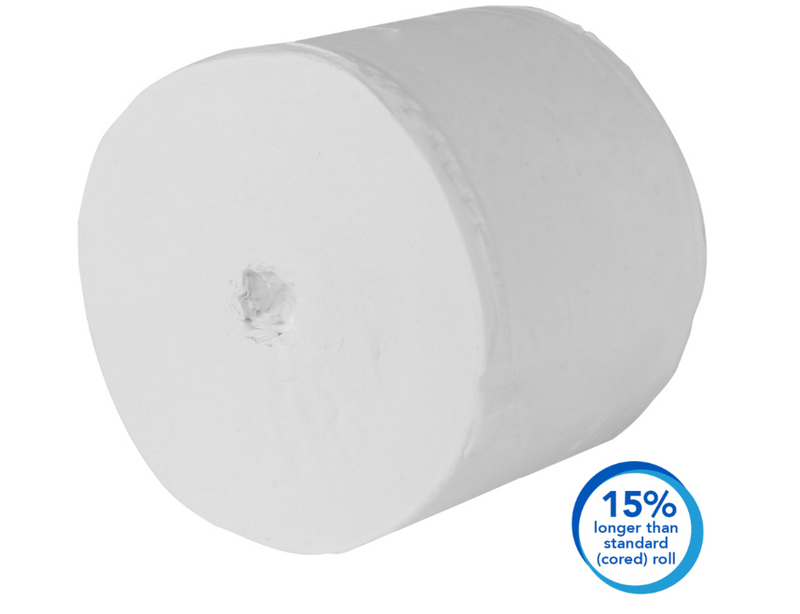 07001 Papier hygiénique haute capacité sans noyau Cottonelle de qualité supérieure (36 x 800)