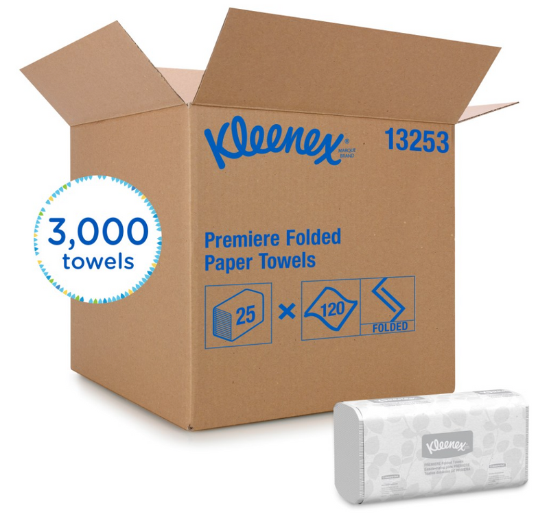 13253 Premium Folded Paper Towels (25 x 120s)