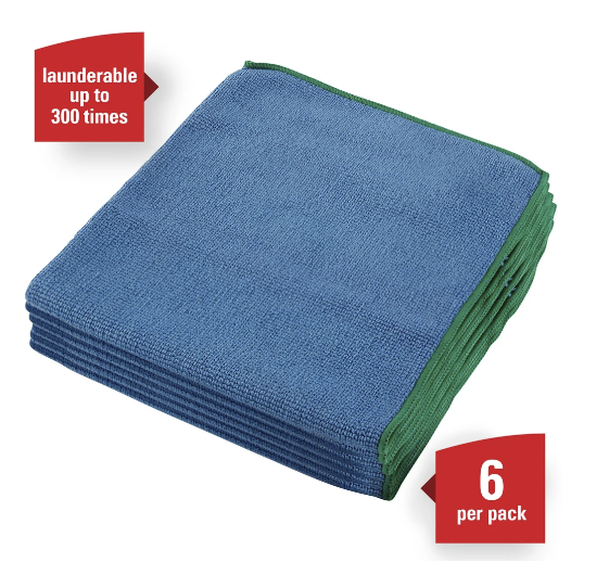 83620 WypAll® Cleaning Cloths - Blue (6-Pack)
