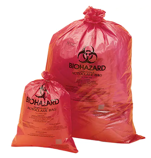 Biohazard Waste Bags 38x31 - X-Strong (200/pkg)