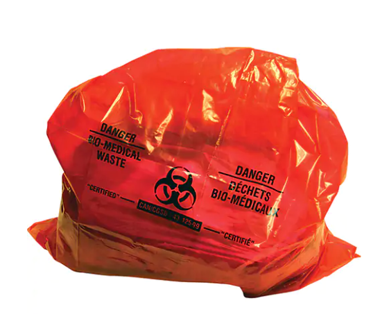 Sure-Guard™ Bio-Medical Waste Liners 38x30 2-Mil - 2X Strong (100/cs)