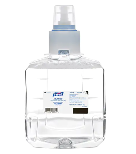 LTX-12™ 1913-02 - Advanced Moisturizing Hand Sanitizer 70% Alcohol - Unscented (2 x 1.2L)