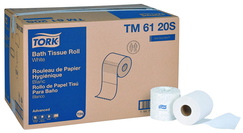 TM6120S T24 Rouleaux de papier hygiénique standard avancés (96 x 500)