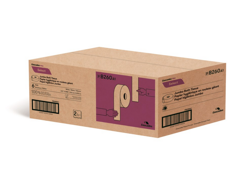 B160 Pro Select™ Green Seal® - Papier toilette géant 1900' (12/cs)