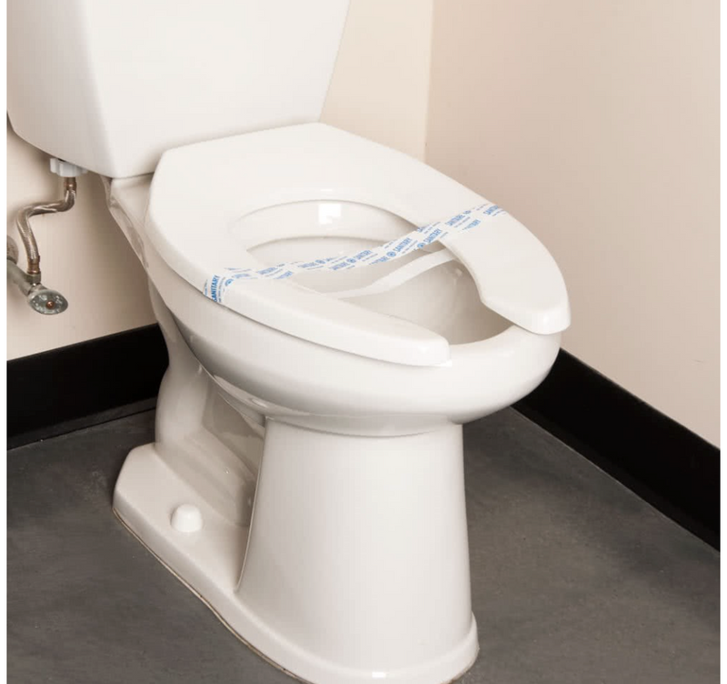 Bandes de siège de toilette "sanitaires"