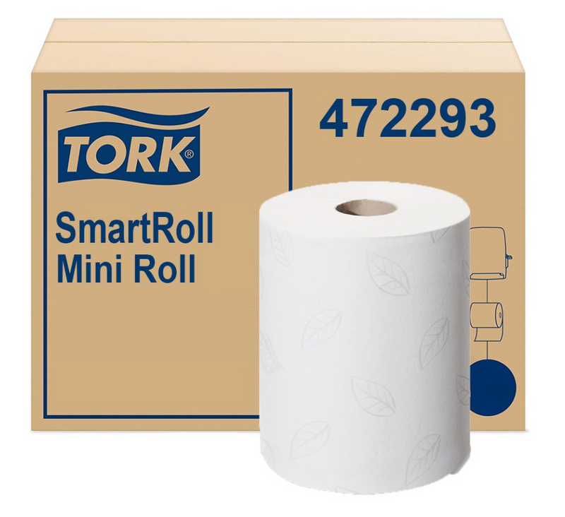 472293 Mini rouleau de papier hygiénique Smartone (12 x 620)