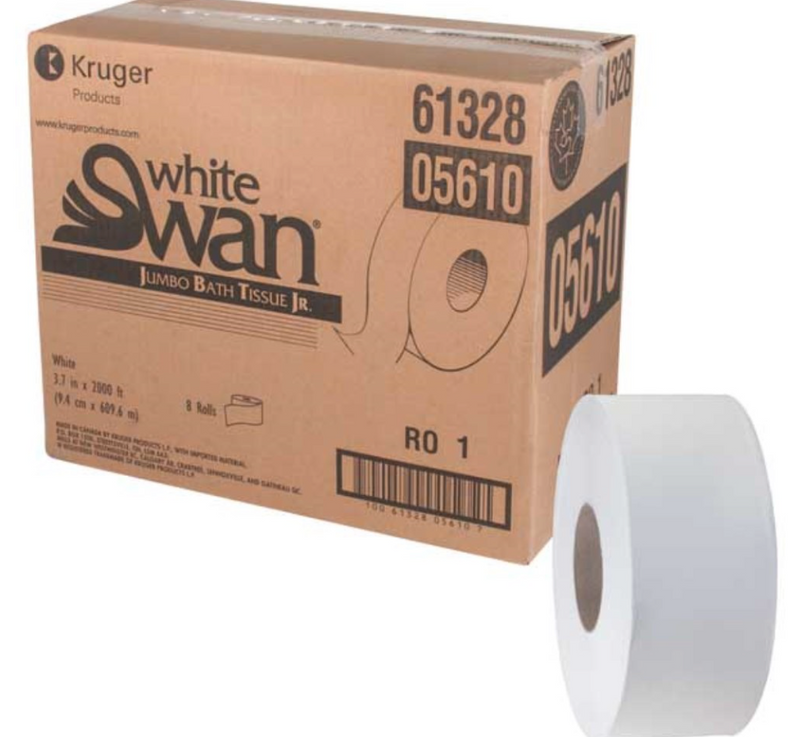 05610 White Swan® Jumbo Bath Tissue (6 x 2000')