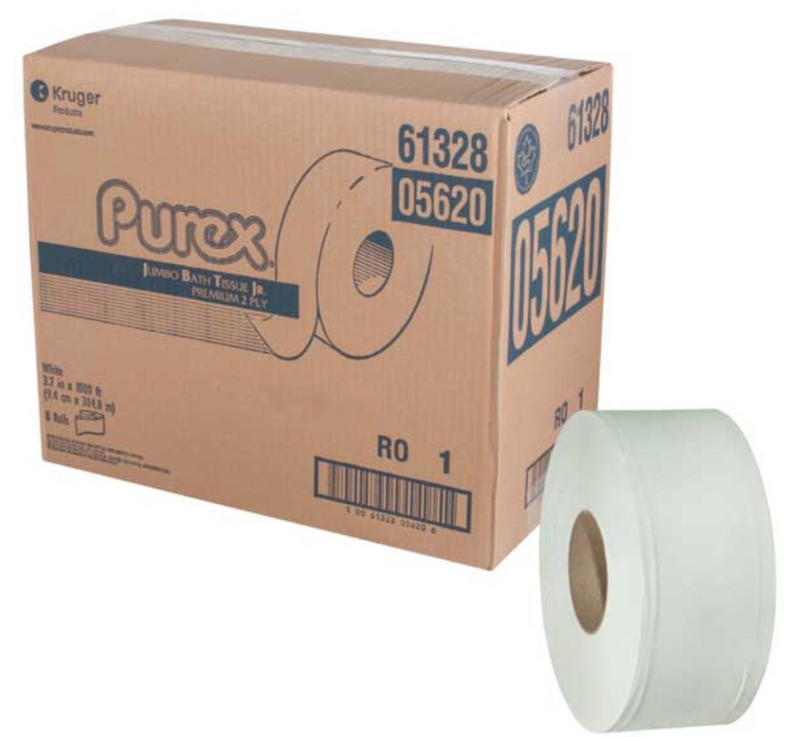 Purex 05620 - Jumbo Bathroom Tissue (8 x 1000')