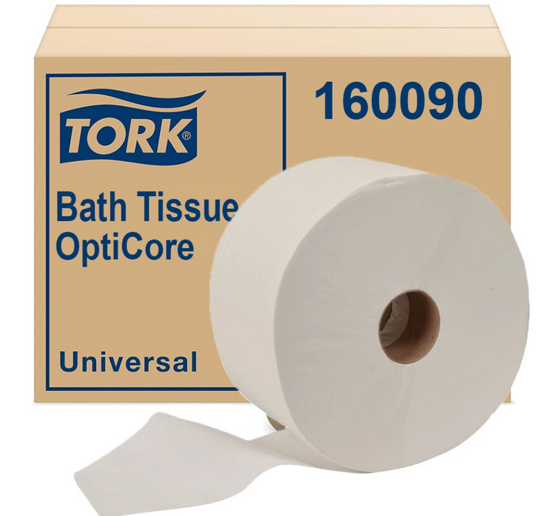 16 00 90 Opticore® Universal T10 - Papier hygiénique haute capacité 2000s (12/cs)