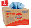 WypAll® X80, Heavy-Duty Cloth Paper Wiper Brag™ Box - 160 Sheets per Box (41041)