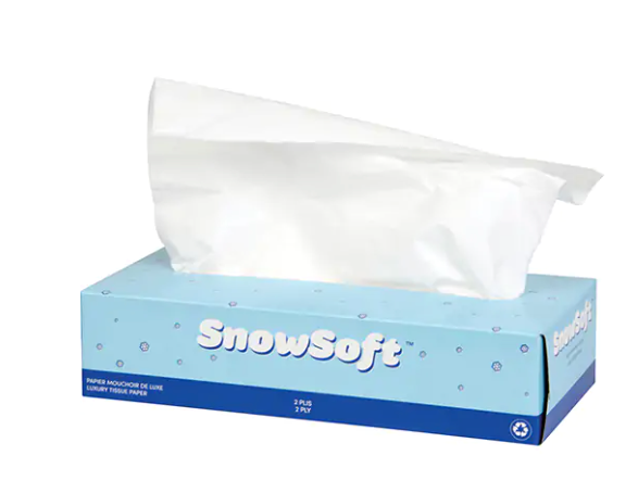 SnowSoft Premium Facial Tissue (30 x 100s)