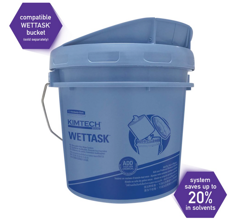 Kimtech™ WetTask™ 06006 - Essuie-glace pour systèmes solvants et détergents (2 x 275s)